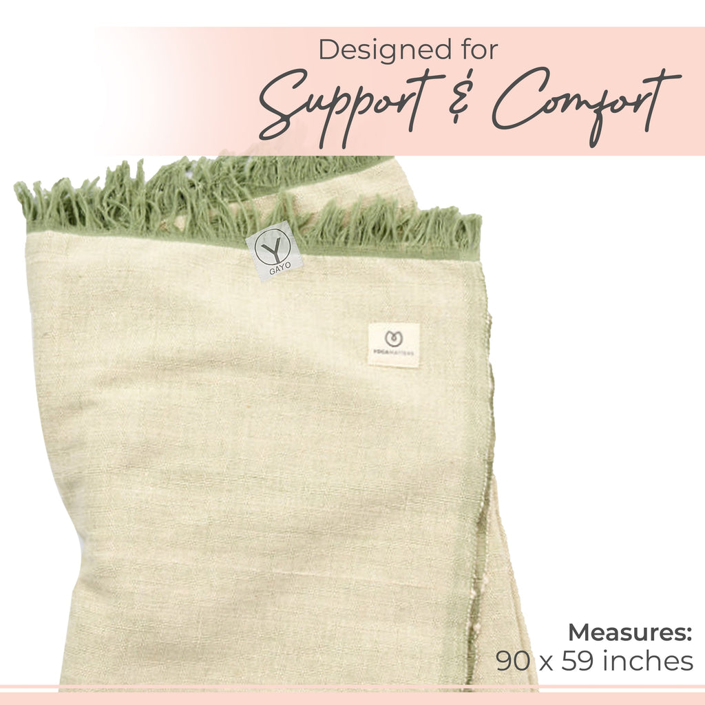 Gayo | Organic Cotton Yoga Blanket
