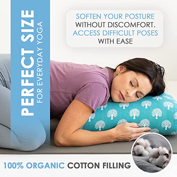 Gayo | Organic Cotton Travel Size Yoga Bolster Set