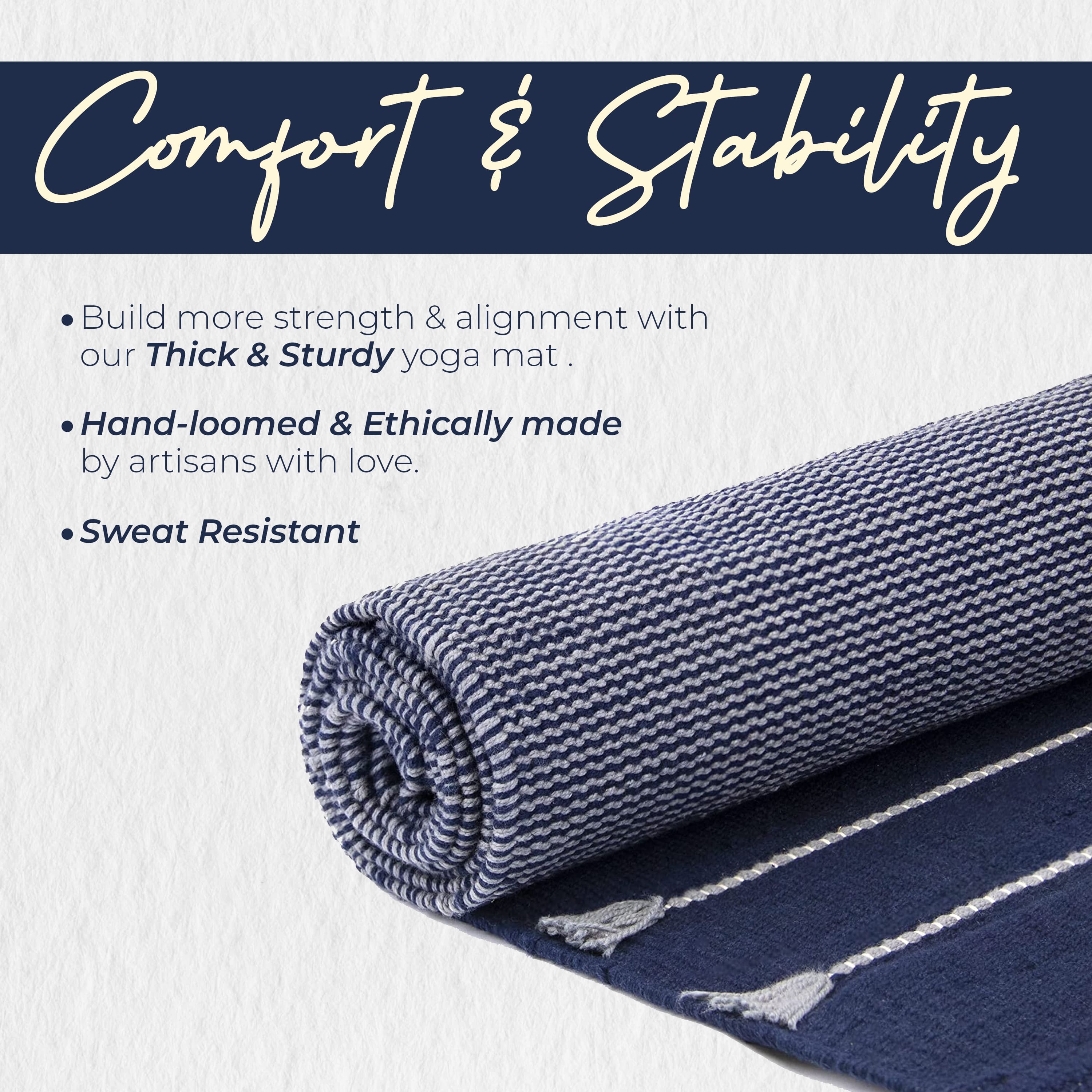 Gayo | Organic & Eco-Friendly Cotton Yoga Mat