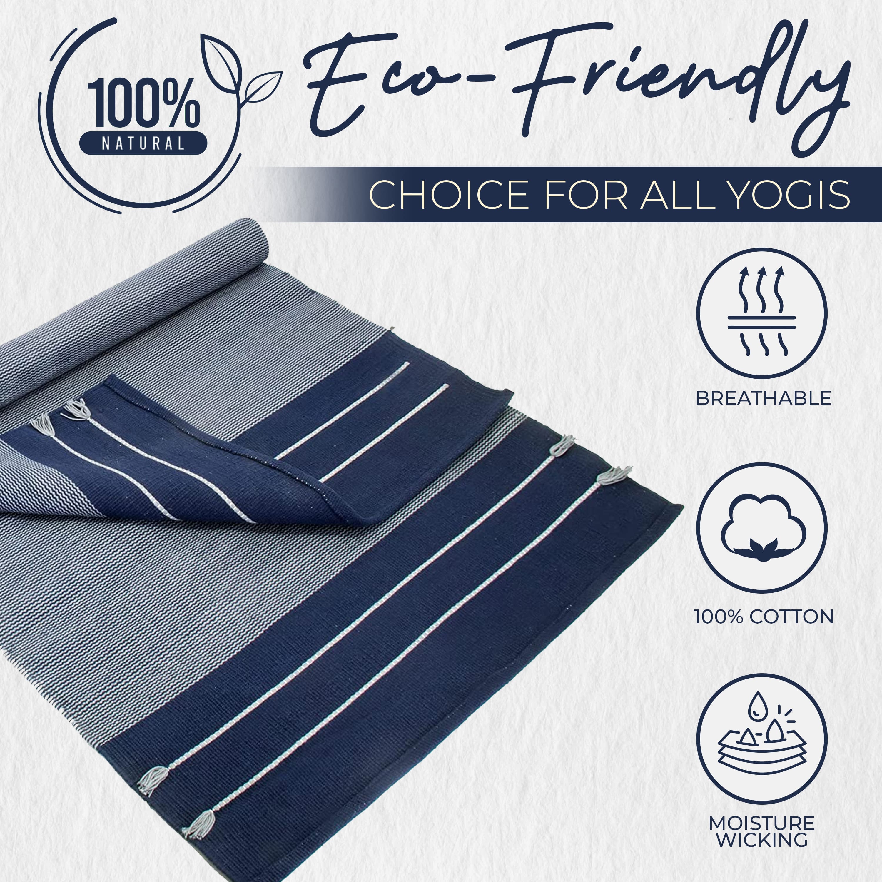 Gayo | Organic & Eco-Friendly Cotton Yoga Mat