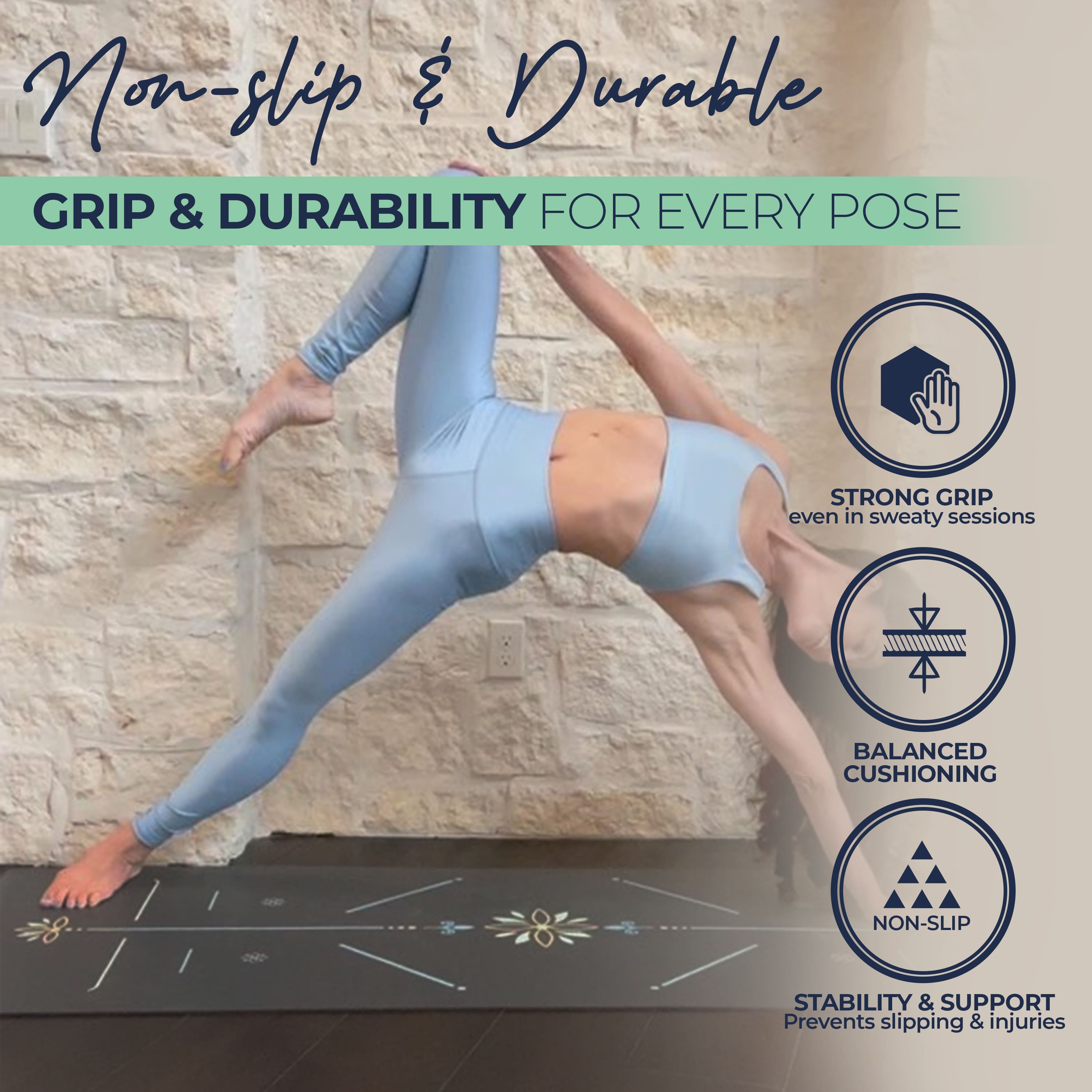 Gayo | Eco Balance Yoga Mat- 5mm
