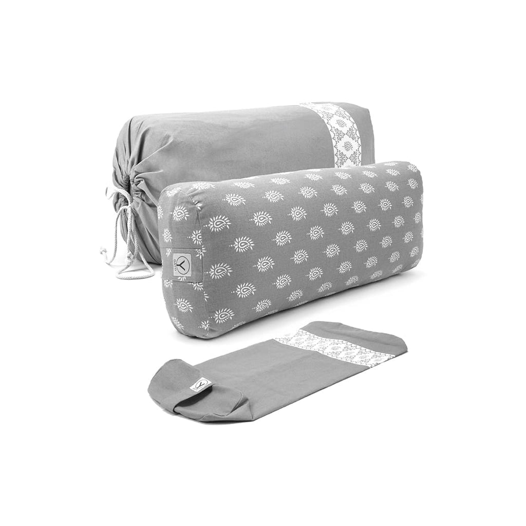Gayo | Organic Cotton Yoga Bolster Set with Carry Bag