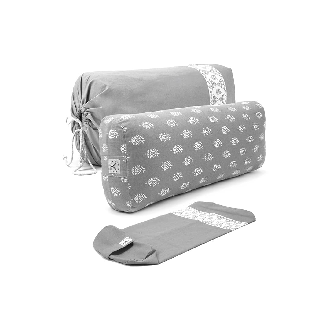 Gayo | Organic Cotton Yoga Bolster Set with Carry Bag